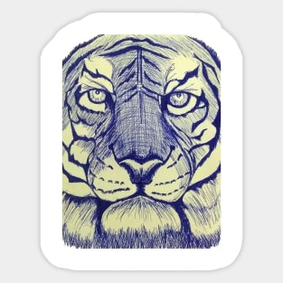 Tiger Sticker